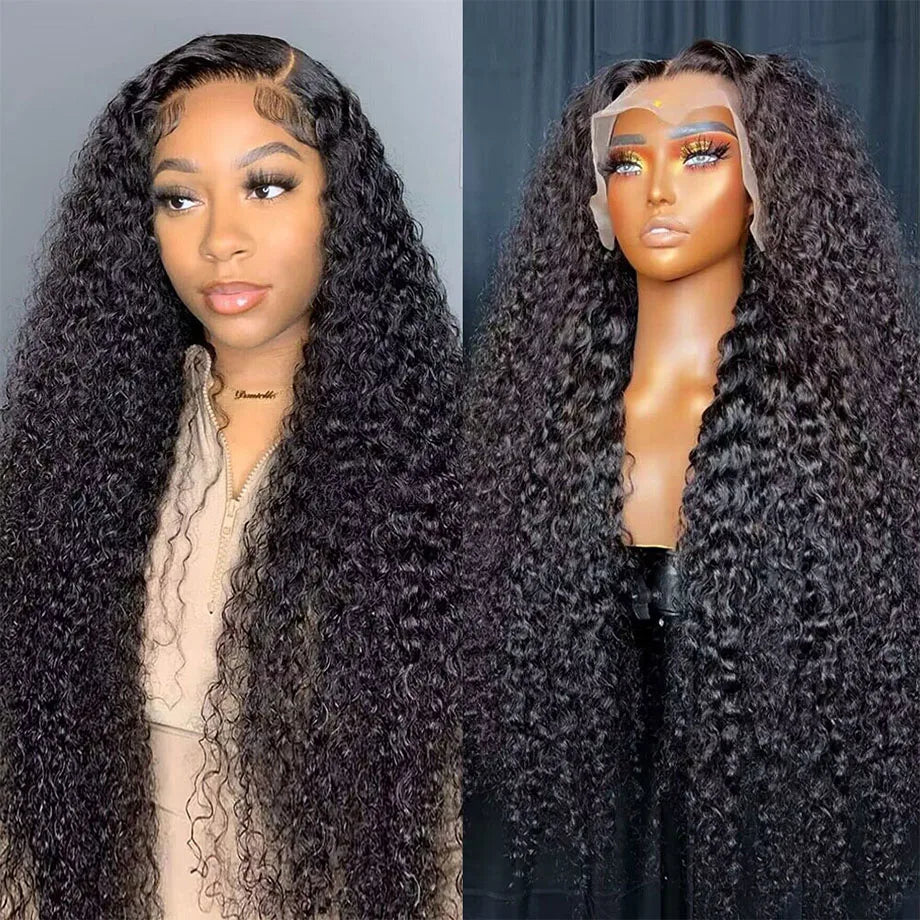 Deep Wave Lace Frontal Wigs Human Hair 200 Density Curly Wigs For women 13x6 Hd Lace Frontal Wig 13x4 Water Wave Lace Front Wig